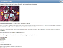 Tablet Screenshot of lamia-lebensberatung.de